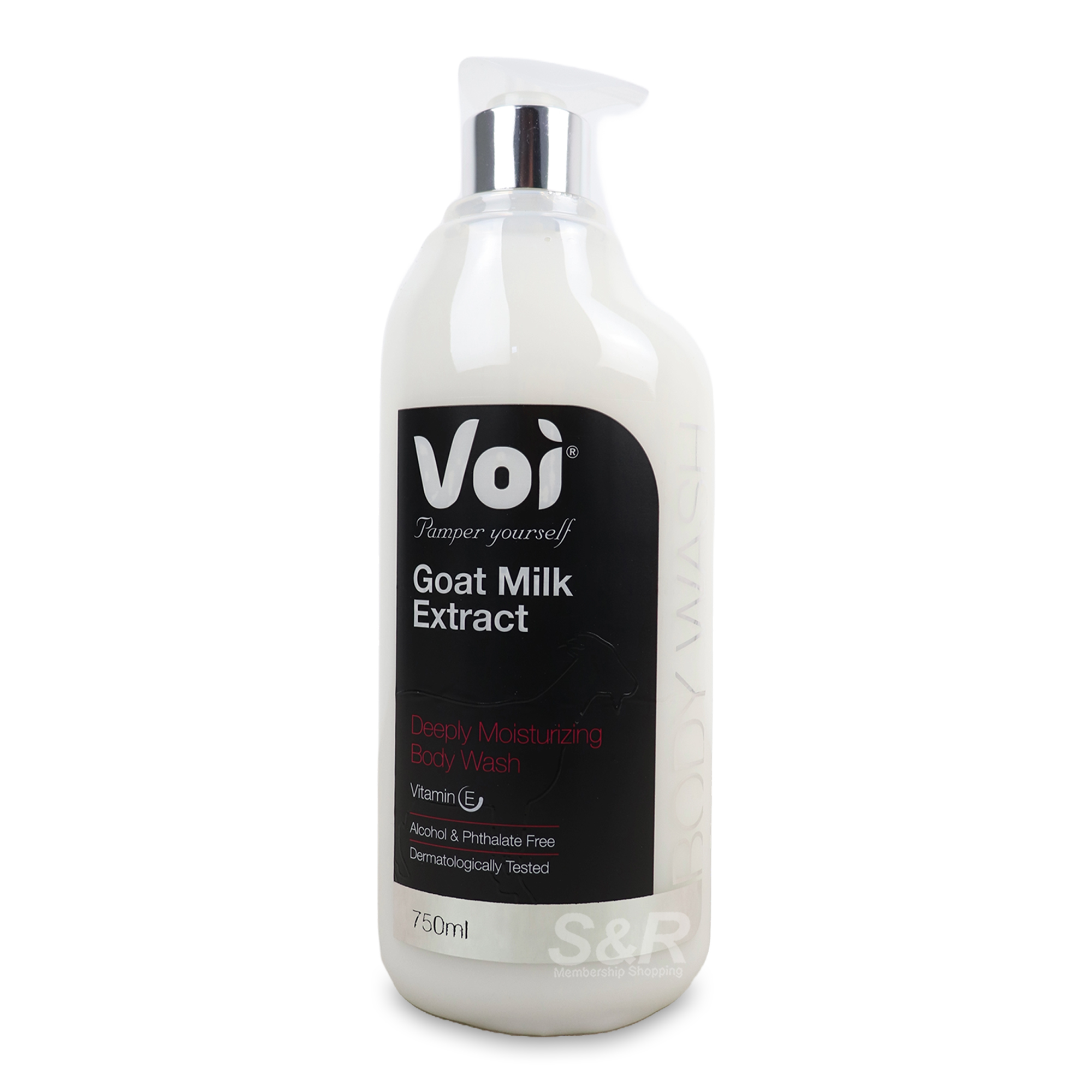 Voi Goat Milk Extract Body Wash 750mL Voi Goat Milk Extract Body Wash 750mL